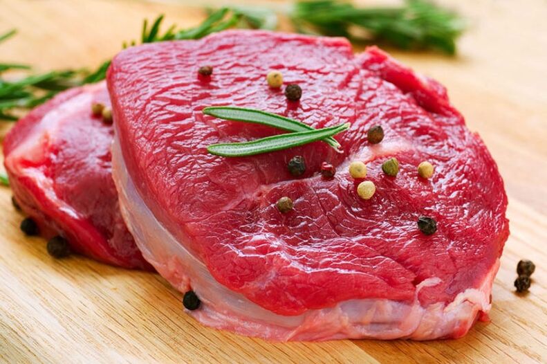 viande pour augmenter la puissance