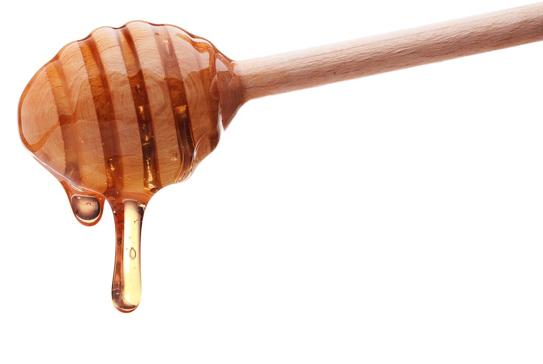 le miel symbolise la lubrification masculine lorsqu'il est excité