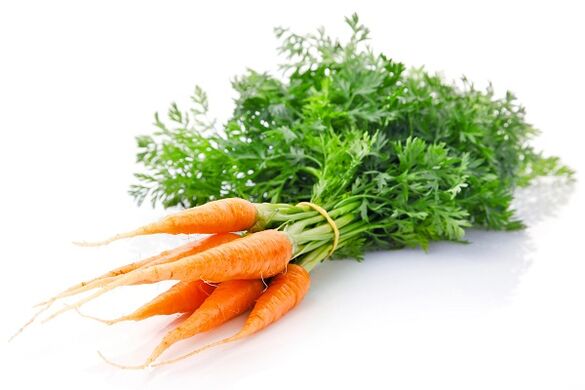 Les carottes fraîches ont un effet positif sur la puissance